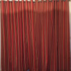 Eyelet headed curtains look great on a pole.